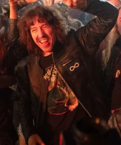 Paul Spence Deaner ’89 Black Leather Jacket