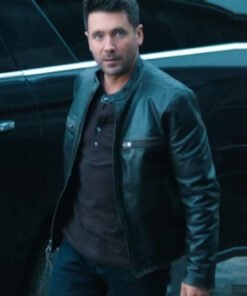 Sullivan’s Crossing S02 Allan Hawco Black Leather Jacket