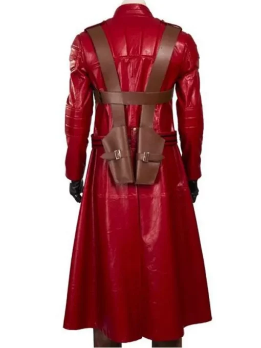 Video Game Devil May Cry3 Dante Red Leather Coat