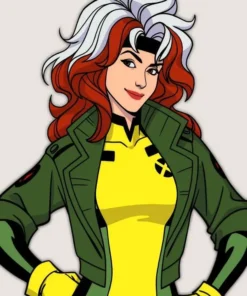 X-Men 97 Rogue Green Jacket