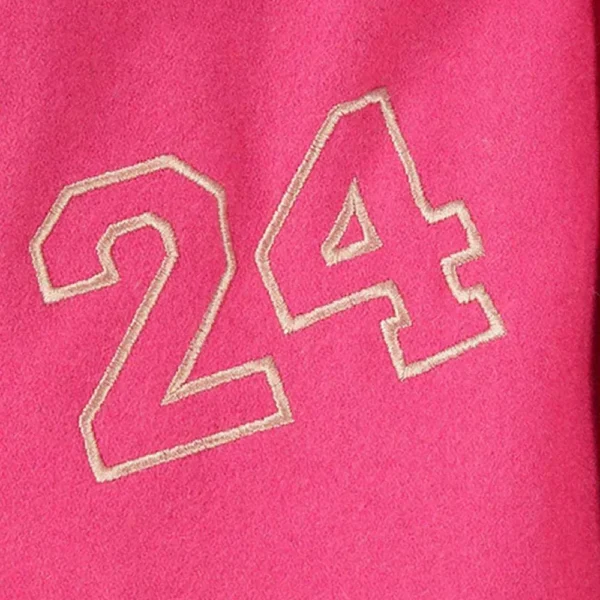 Gag City Pink Bomber Letterman Jacket