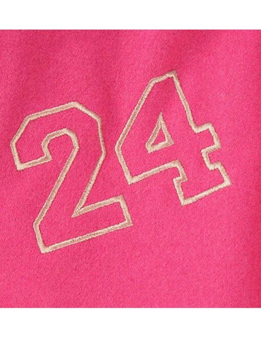 Gag City Pink Varsity Jacket