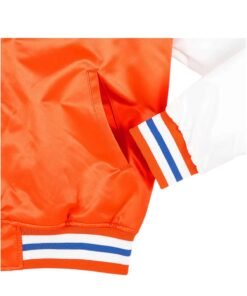 NY Knicks Orange and White Jacket