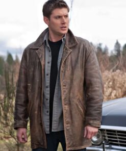 Dean Winchester Brown Leather Jacket