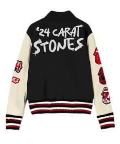 Rolling Stones Limited Edition Numbered Hackney Diamonds Varsity Jacket