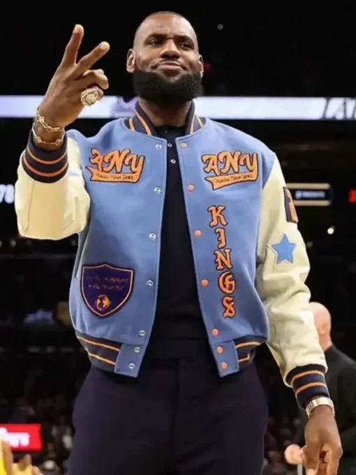 LeBron James NBA 2022 Varsity Jacket