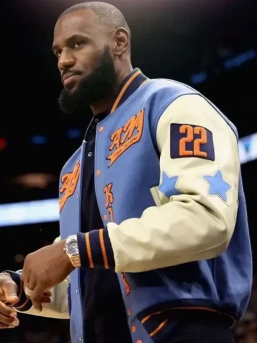 NBA 2022 LeBron James Basketball Player Jacket