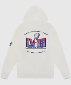 NFL-x-OVO-Super-Bowl-LVIII-Pullover White Hoodie