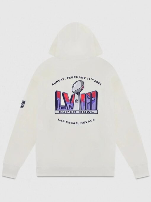 NFL-x-OVO-Super-Bowl-LVIII-Pullover White Hoodie