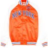 Prime Time NY Knicks Orange and White Jacket