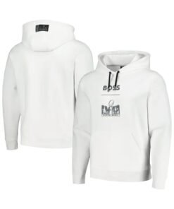 BOSS X NFL Super Bowl LVIII Patrick Mahomes Boss White Hoodie