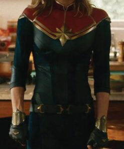 The Marvels Brie Larson Costume Jacket