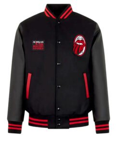 AC Milan X Rolling Stones Varsity Jacket