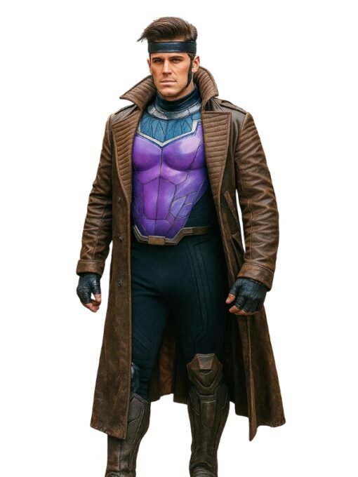 Deadpool & Wolverine 2024 Channing Tatum Leather Coat