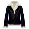 RAF Women’s Hooded Sheepskin Jacket