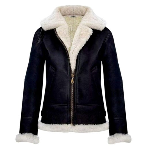 RAF Women’s Hooded Sheepskin Jacket