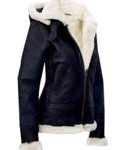 RAF Womens Sheepskin Leather Jacket