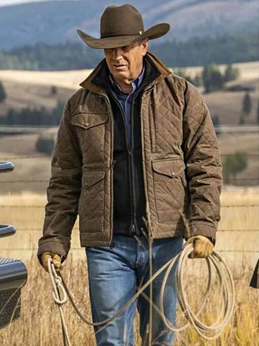 John Dutton Yellowstone S04 Quilted Jacket