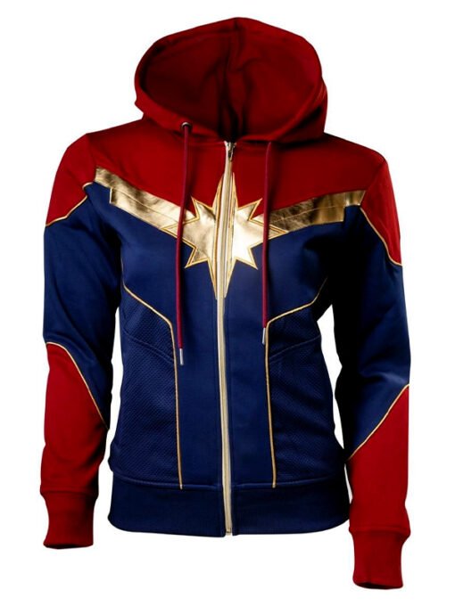 Captain Marvel Carol Danvers Hoodie