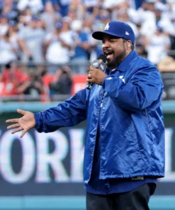 Starter Ice Cube Dodgers Jacket