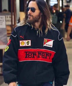 Ferrari F1 Jared Leto Vintage Bomber Jacket