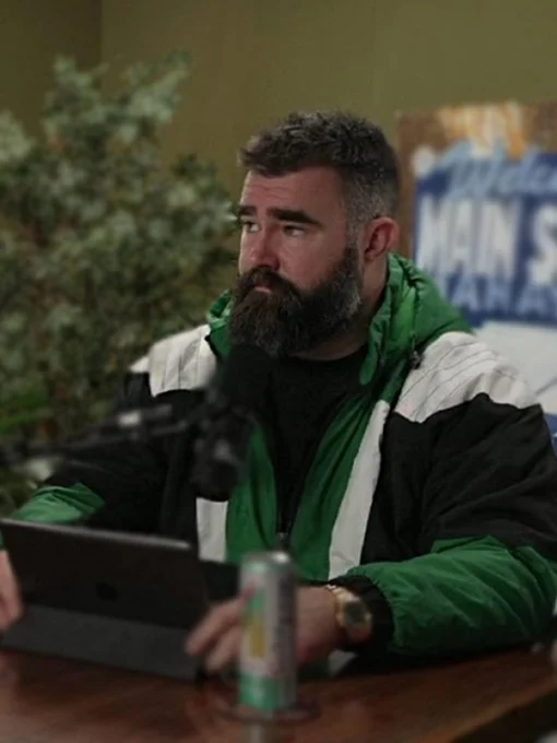 Jason Kelce Eagles Pullover Jacket