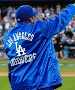 Ice Cube Dodgers Blue Coach Jacket