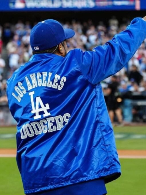 Ice Cube Dodgers Blue Coach Jacket