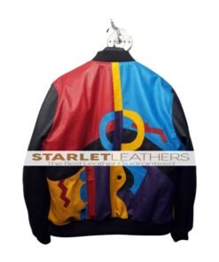 Pelle Pelle Picasso Plush Multicolor Jacket