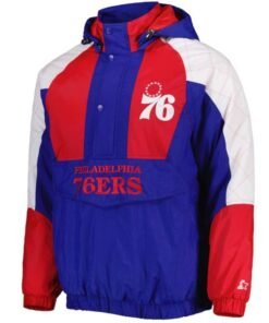 Starter Royal Philadelphia 76ers Hooded jacket