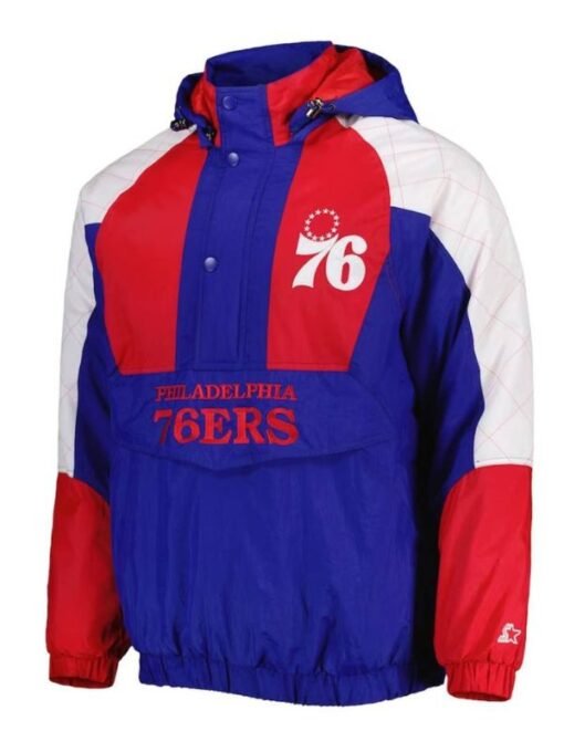 Starter Royal Philadelphia 76ers Hooded jacket