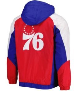 Royal Philadelphia 76ers Hooded jacket