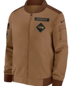 NFL Dallas Cowboys Salute to Brown Bomber Jacket