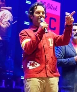 Big Slick 2024 Celebrity Paul Rudd Chiefs Jacket