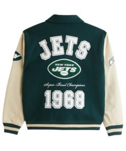 Philadelphia Eagles Dark Green Varsity Bomber Jacket