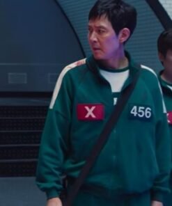 TV Series Squid Game Participants Green Tracksuit