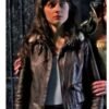 Zooey Deschanel Tin Man Leather Jacket