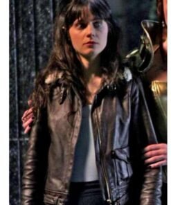 Zooey Deschanel Tin Man Leather Jacket