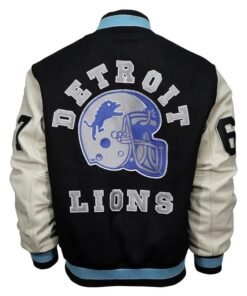 Tom Hardy Venom 2 Eddie Brock Detroit Lions Varsity Jacket