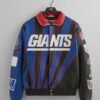 Kith x Jeff Hamilton NFL Giants Varsity Jacket