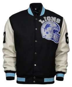 Venom 2 Eddie Brock Detroit Lions Varsity Jacket