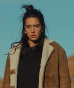 Wingwomen Adele Exarchopoulos Shearling Jacket