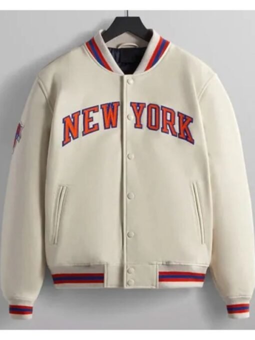 Lake George White Varsity Jacket