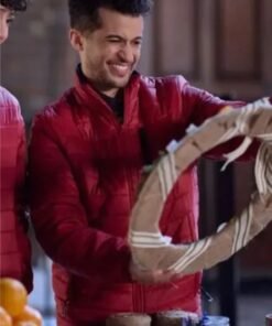 The 5-Year Christmas Party Jordan Fisher Red Jacket