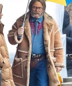 The Umbrella Academy S04 Nick Offerman Shearling Coat