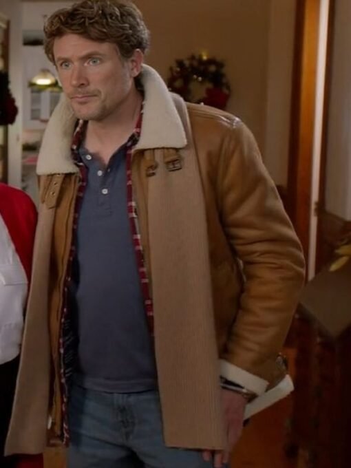 Believe In Christmas John Reardon Leather Jacket