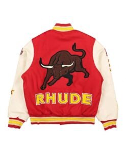 Rhude Bull Market Varsity Jacket