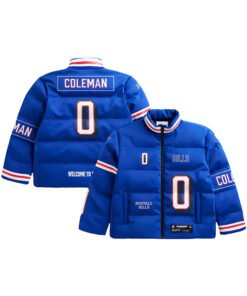 Keon Coleman Buffalo Bills Puffer Jacket