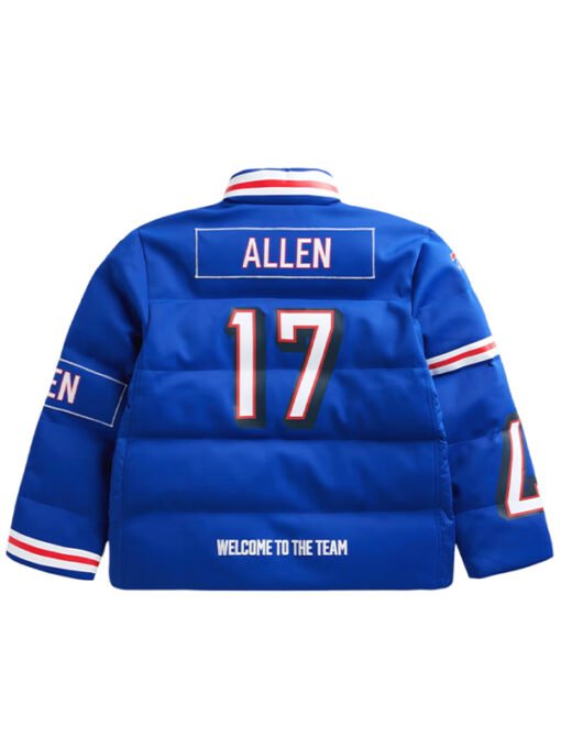 Josh Allen Buffalo Bills Puffer Jacket