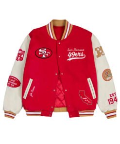 San Francisco 49ers Go Niners Letterman Jacket